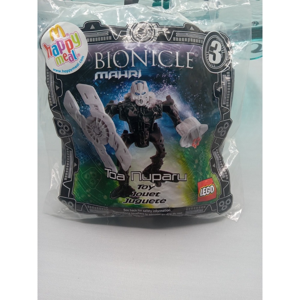 McDonalds 2007 LEGO Bionicle Mahri "Toa Nuparu" Happy Meal Toy #3 NEW SEALED!
